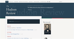 Desktop Screenshot of hudsonreview.com
